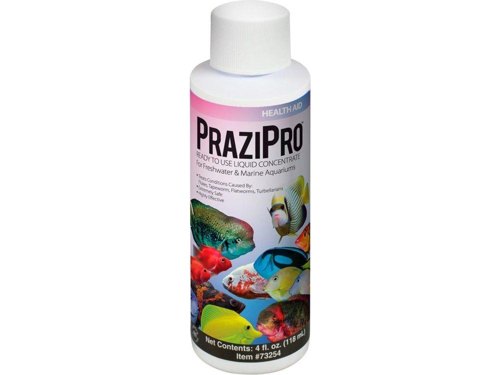 Aquarium Solutions Prazipro Liquid Treatment 1ea/4 fl oz Aquarium Additives Aquarium Solutions