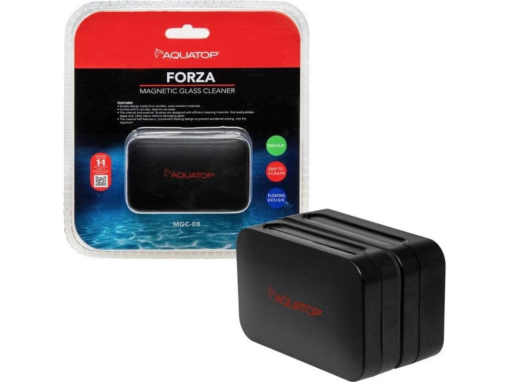 Aquatop Forza Magnetic Glass Cleaner 1ea/For Glass 5/16-3/8 in