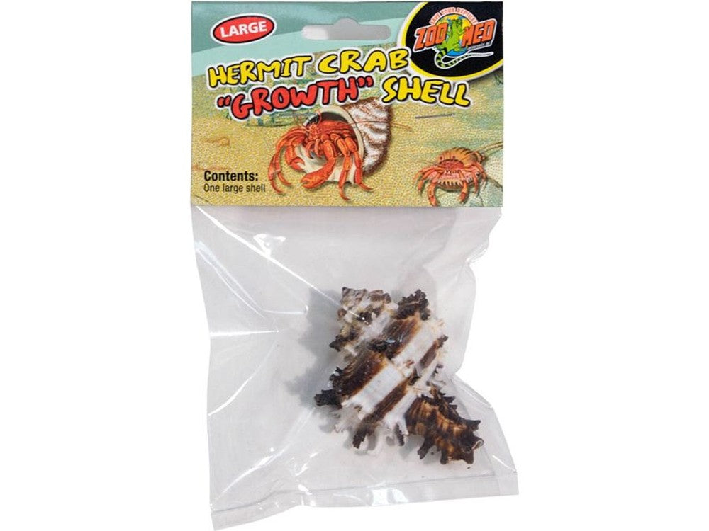 Zoo Med Hermit Crab Growth Shell Assorted, 1ea/LG, 1 pk