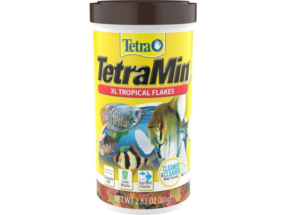 Tetra TetraMin Tropical Flakes Fish Food 1ea/2.82O Aquatic Diet Tetra