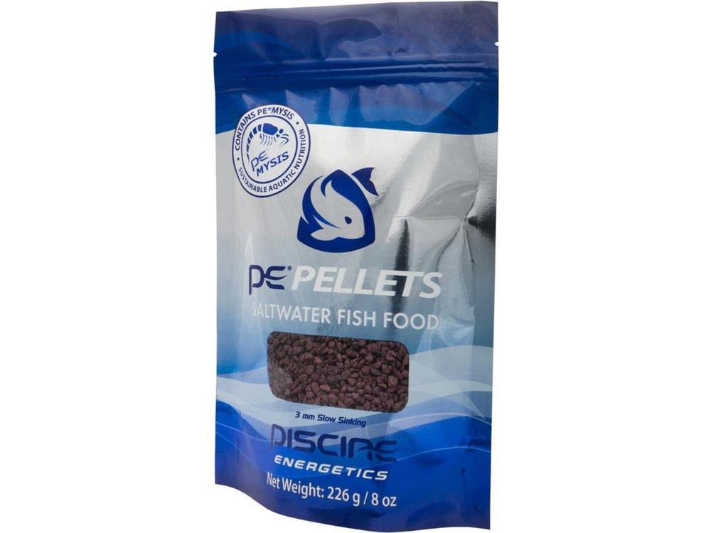 Piscine Energetics Pellets Saltwater Fish Food 1ea/8 oz