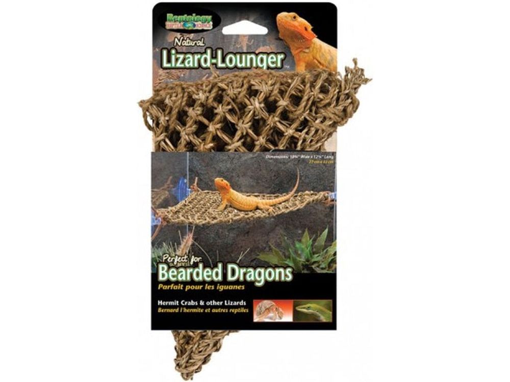 Penn Plax Natural Lizard Lounger Climbing & Resting Mats Corner Small Penn-Plax