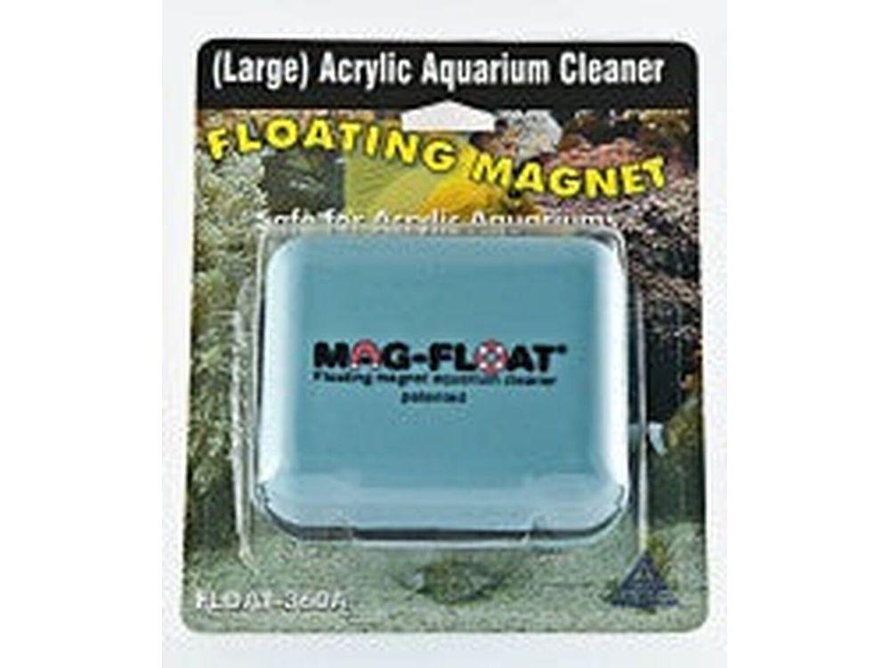 Mag-Float Floating Aquarium Acrylic Cleaner 1ea/LG Fish Supplies Mag-Float