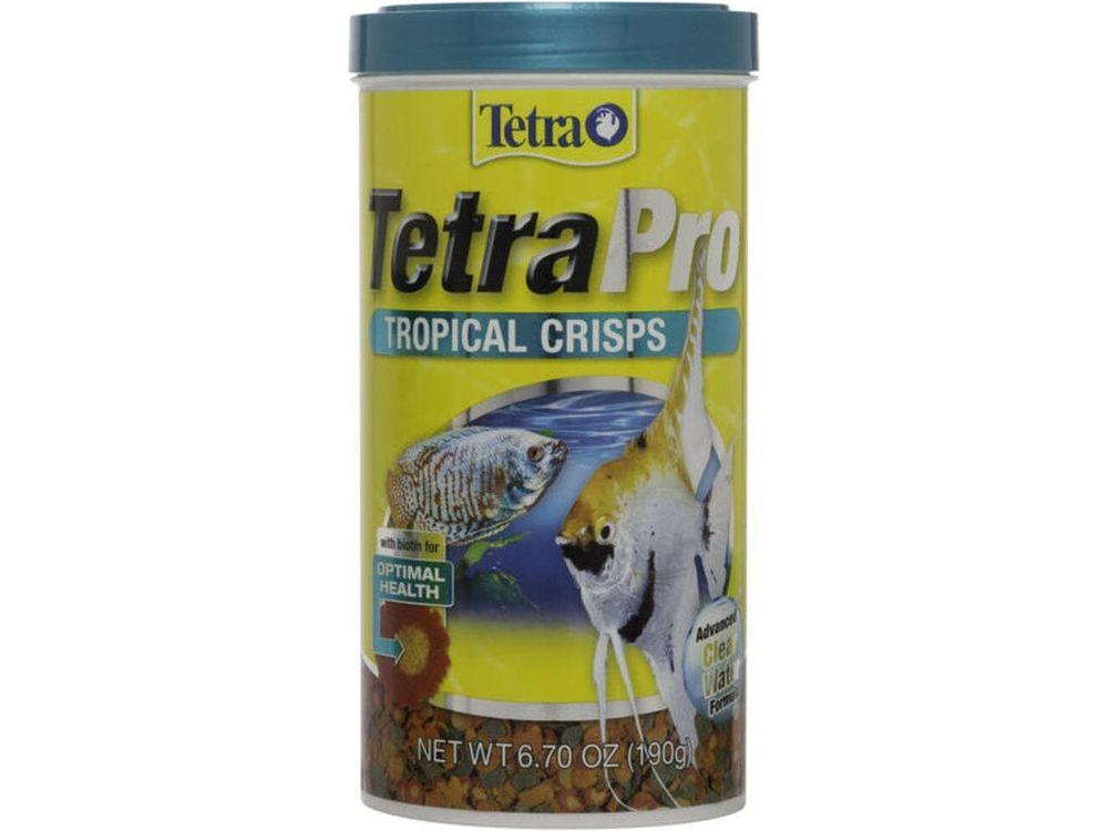 TetraPro Tropical Crisps Fish Food 1ea/6.71 oz Aquatic Diet Tetra