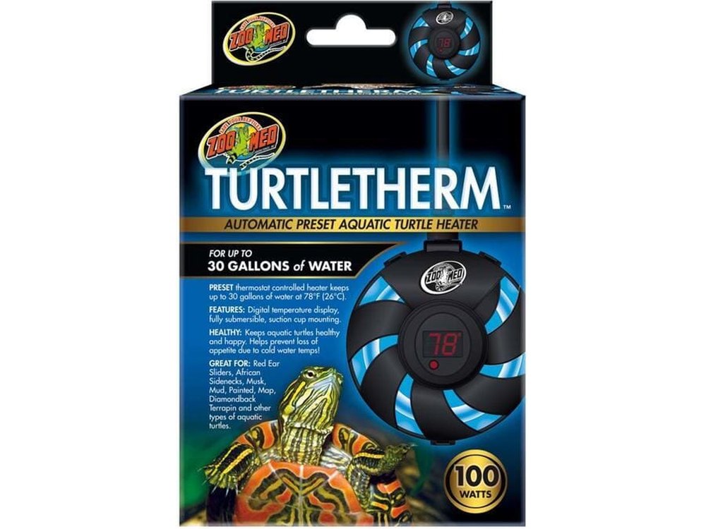 Zoo Med Turtletherm Automatic Preset Aquatic Turtle Heater 1ea/100 W
