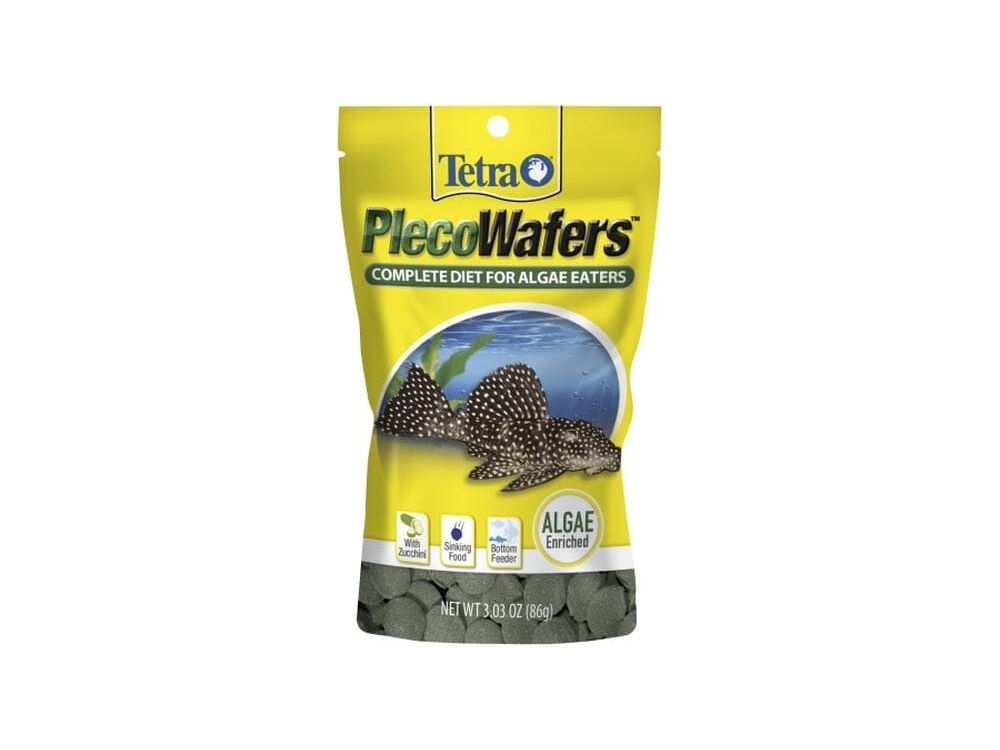 Tetra PlecoWafers Vegetable Diet Fish Food 1ea/3.03 oz