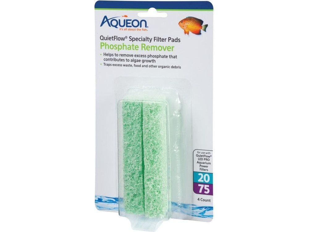 Aqueon QuietFlow Specialty Filter Pads Phosphate Remover 20/75 Animals & Pet Supplies > Pet Supplies > Fish Supplies Aqueon