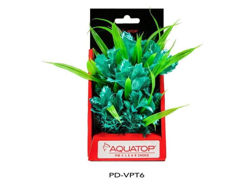 Aquatop Vibrant Passion Plant Turquoise, 1ea/6 in