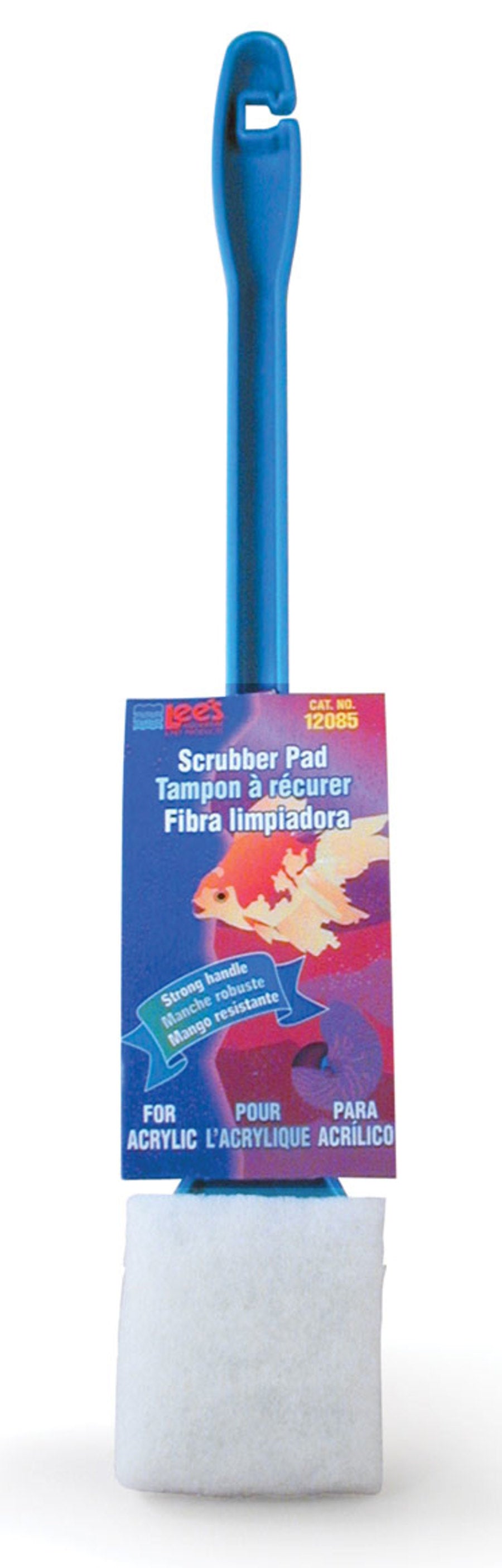 Lee's Aquarium & Pet Products Super Algae Scrubber with Handle For Acrylic, 1ea
