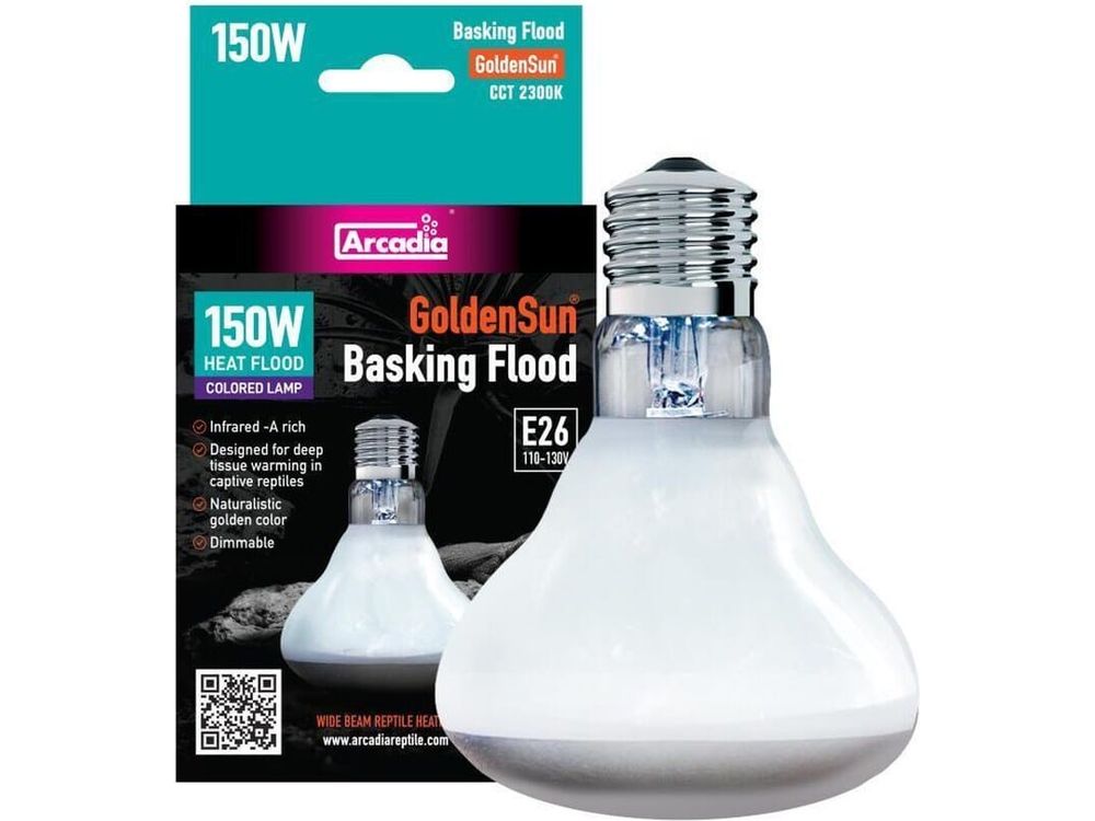 GoldenSun Basking Flood Heater 150 Watt Arcadia