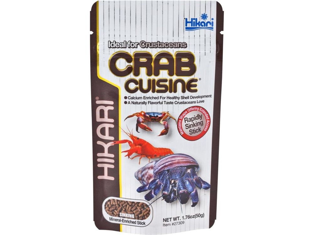 Hikari Crab Cuisine Sinking Hard Stick 1.76 oz Aquatic Diet Hikari