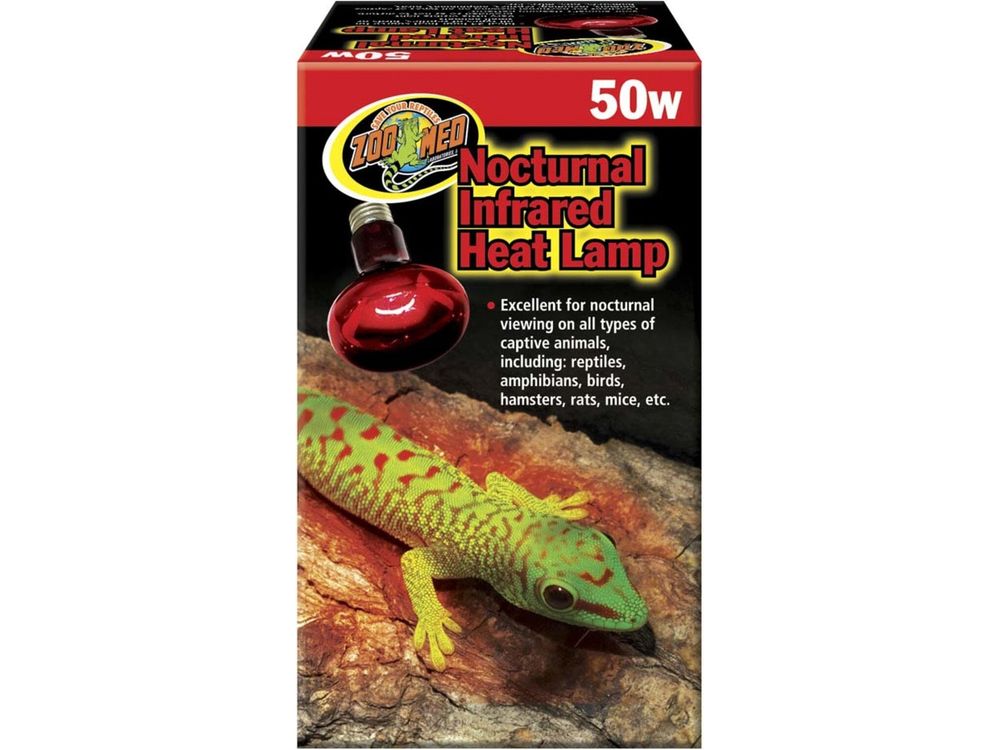 Zoo Med Nocturnal Infrared Heat Lamp 1ea/50 W