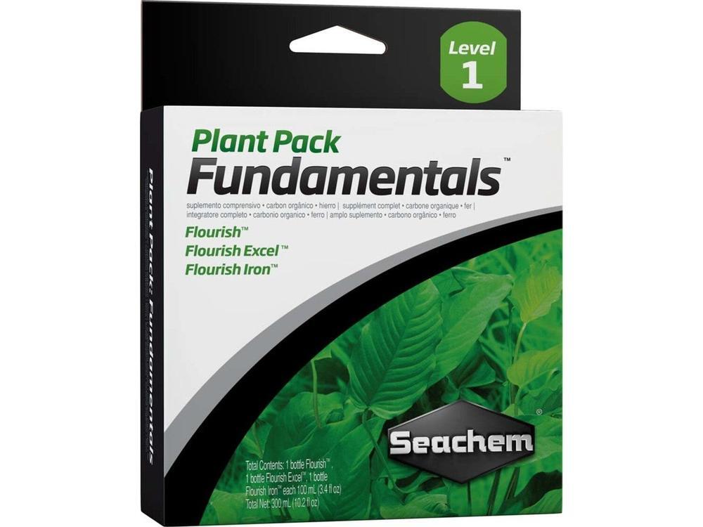 Seachem Laboratories Plant Pack: Fundamentals 3 Plant Supplement 1ea/10.2 fl oz, 3 ct