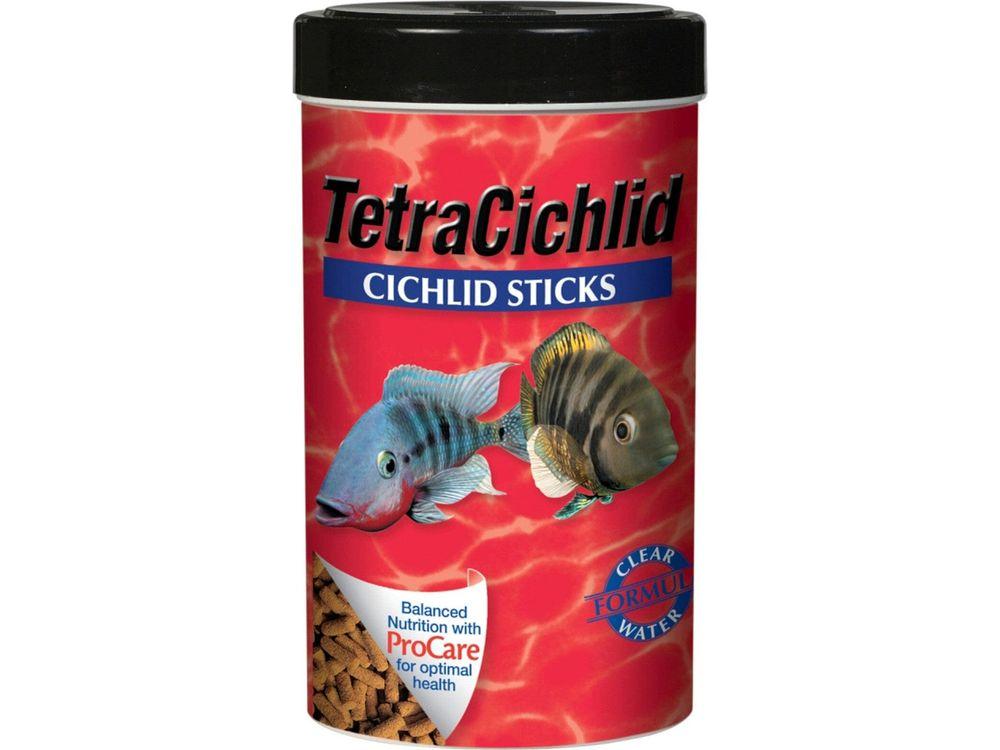 Tetra TetraCichlid Sticks Fish Food 1ea/11.3 oz Aquatic Diet Tetra