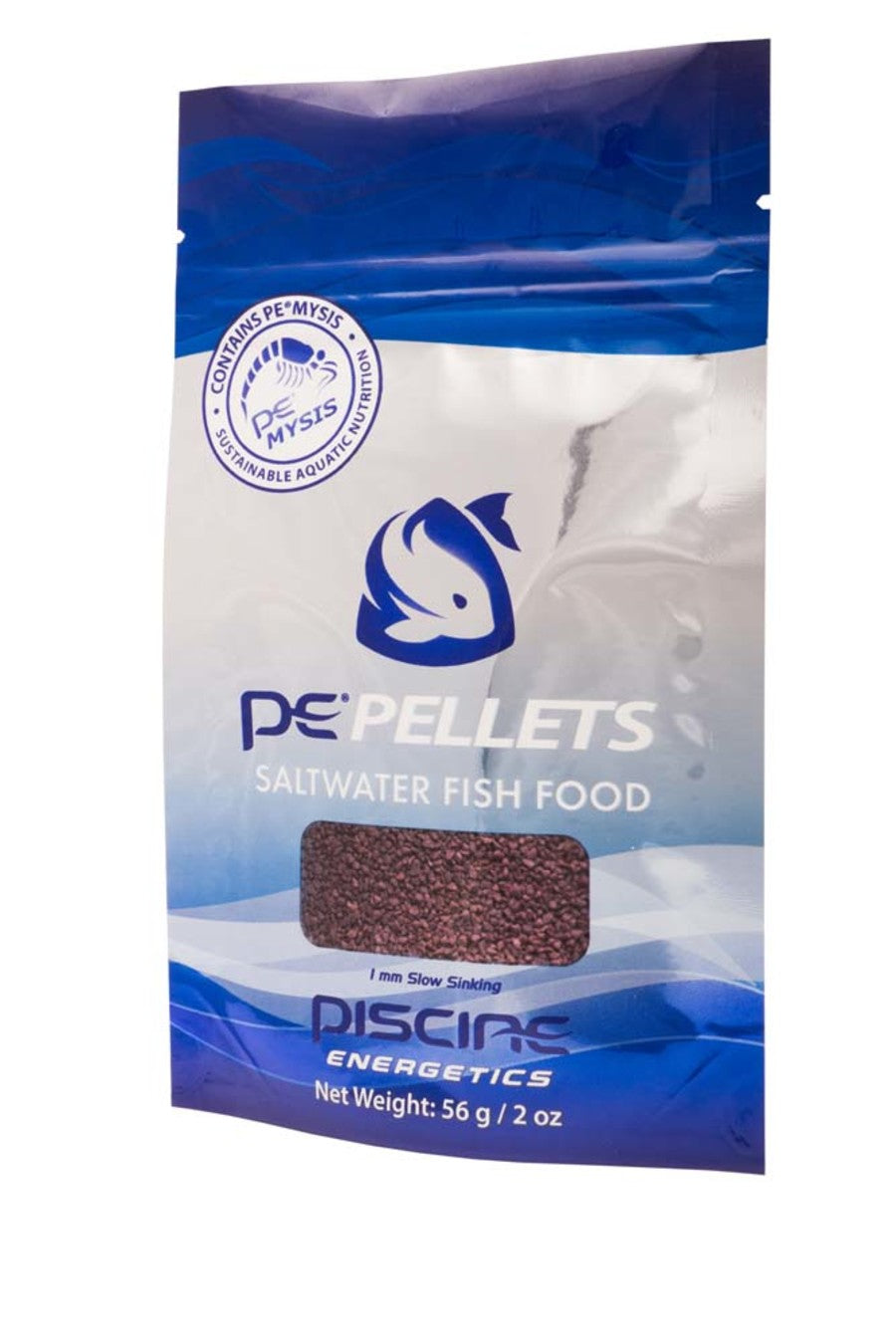Piscine Energetics Pellets Saltwater Fish Food 1ea/2 oz