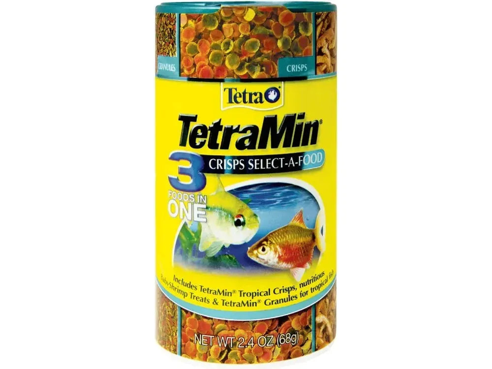 Tetra TetraMin 3-In-1 Select-A-Food 2.4oz Animals & Pet Supplies > Pet Supplies > Fish Supplies Tetra