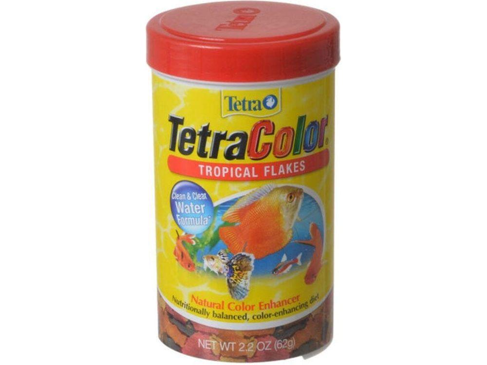 Tetra TetraColor Tropical Flakes 2.2oz Fish Supplies Tetra