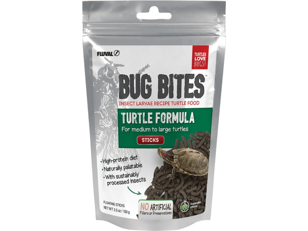 Fluval Bug Bites Turtle Formula 3.5oz Fish Supplies Fluval