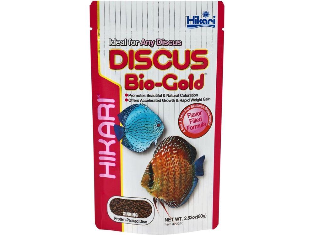 Hikari Discus Bio-Gold Sinking Pellets Fish Food 2.82 oz Aquatic Diet Hikari