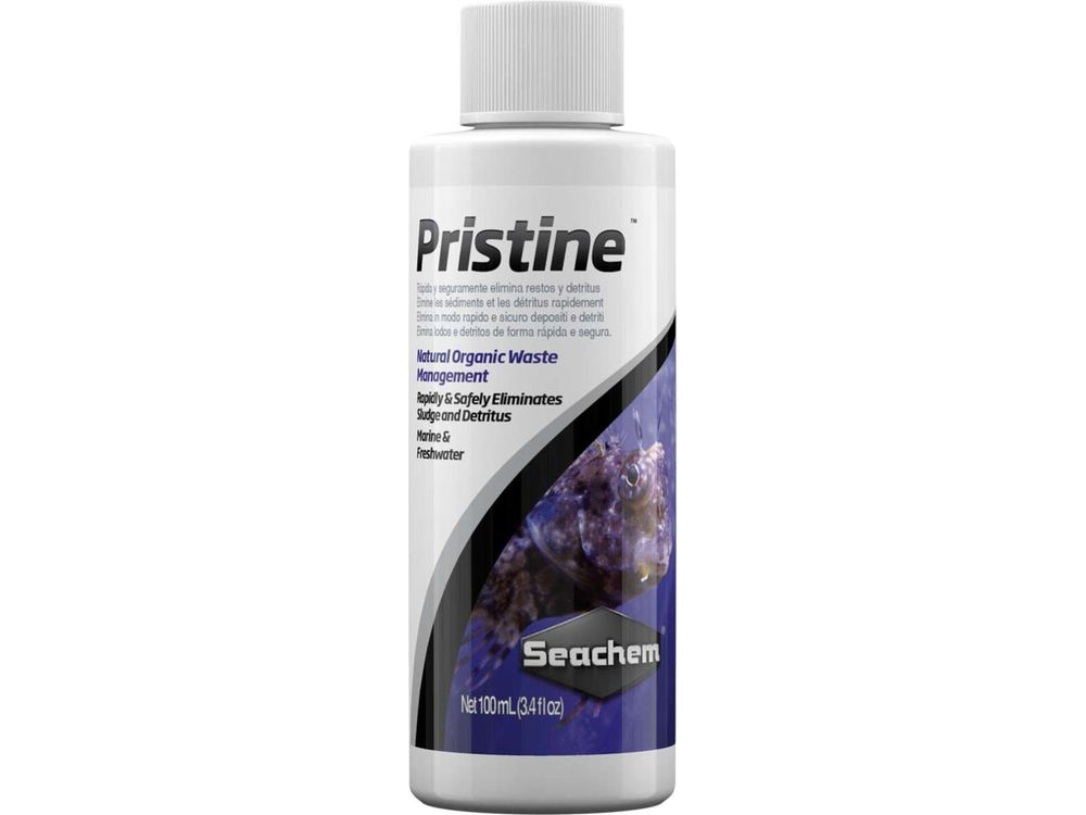 Seachem Laboratories Pristine Biological Conditioner 1ea/100Ml/3.4 oz Fish Supplies Seachem