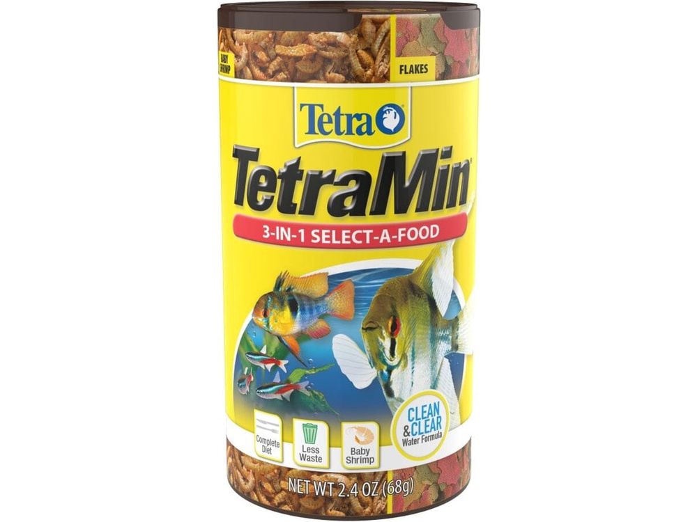 Tetra TetraMin 3-in-1 Select-A-Food Fish Food 1ea/2.4 oz