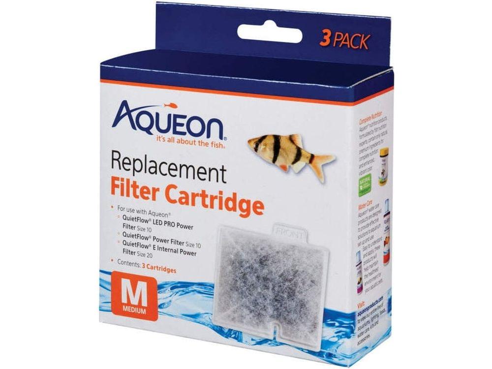 Aqueon Replacement Filter Cartridges, Medium - 3 pk Filter & Accessories Aqueon