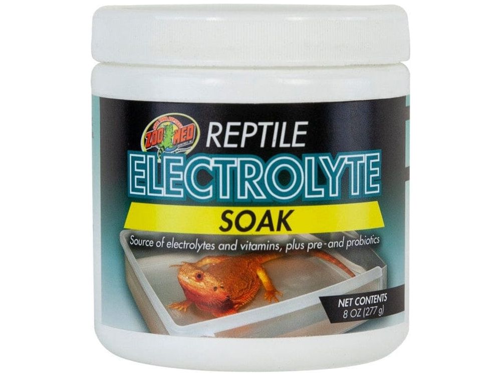 Picture of Zoo Med Reptile Electrolyte Soak Supplement 8 oz | Reptile Health