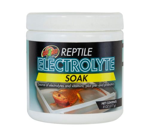 Zoo Med Reptile Electrolyte Soak Supplement 1ea/8 fl oz