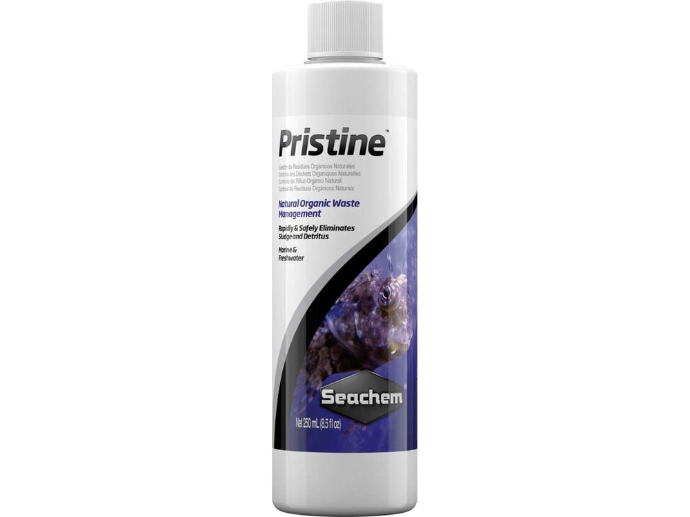Seachem Laboratories Pristine Biological Conditioner 1ea/250Ml/8.5 oz Fish Supplies Seachem