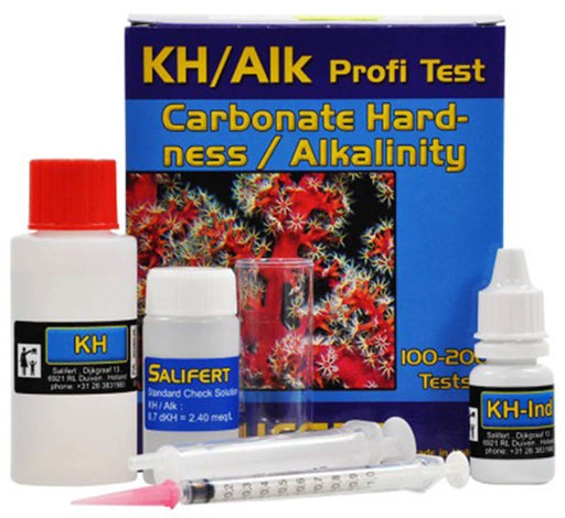 Salifert Carbonate Hardness & Alkalinity (KH/Alk) Profi-Test Kit 1ea/100 - 200 Tests