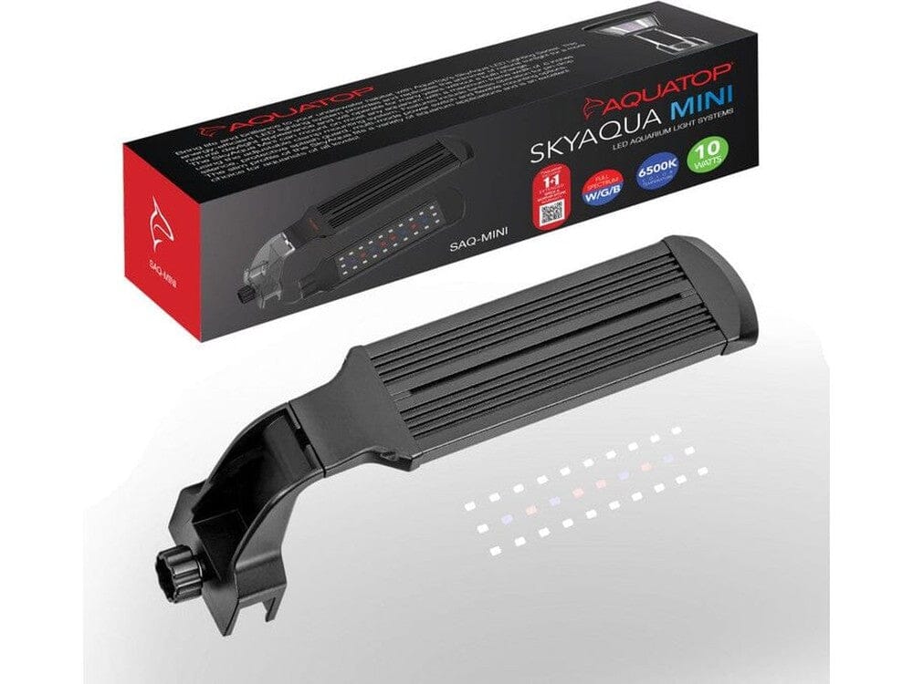 Aquatop SkyAqua Mini LED Aquarium Light 1ea/10 in