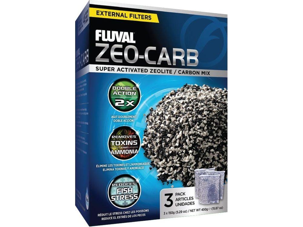 Fluval Zeo-Carb, 3pk Fish Supplies Fluval