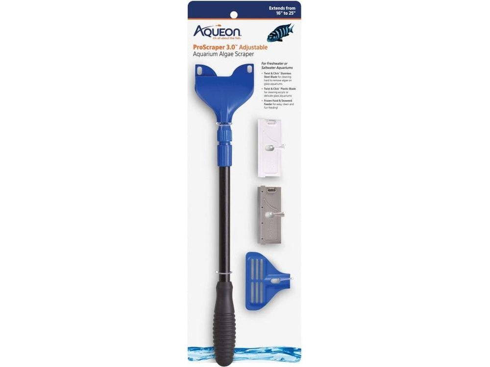 Aqueon ProScraper 3.0â?¢ Adjustable Aquarium Algae Scraper 1ea Fish Supplies Aqueon