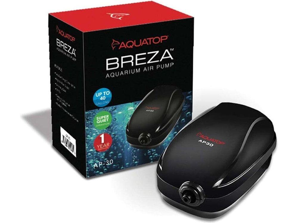 Aquatop BREZA Aquarium Air Pump Up to 40gal Fish Supplies Aquatop