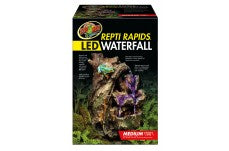 Zoo Med ReptiRapids LED Waterfall, Wood Style, Medium