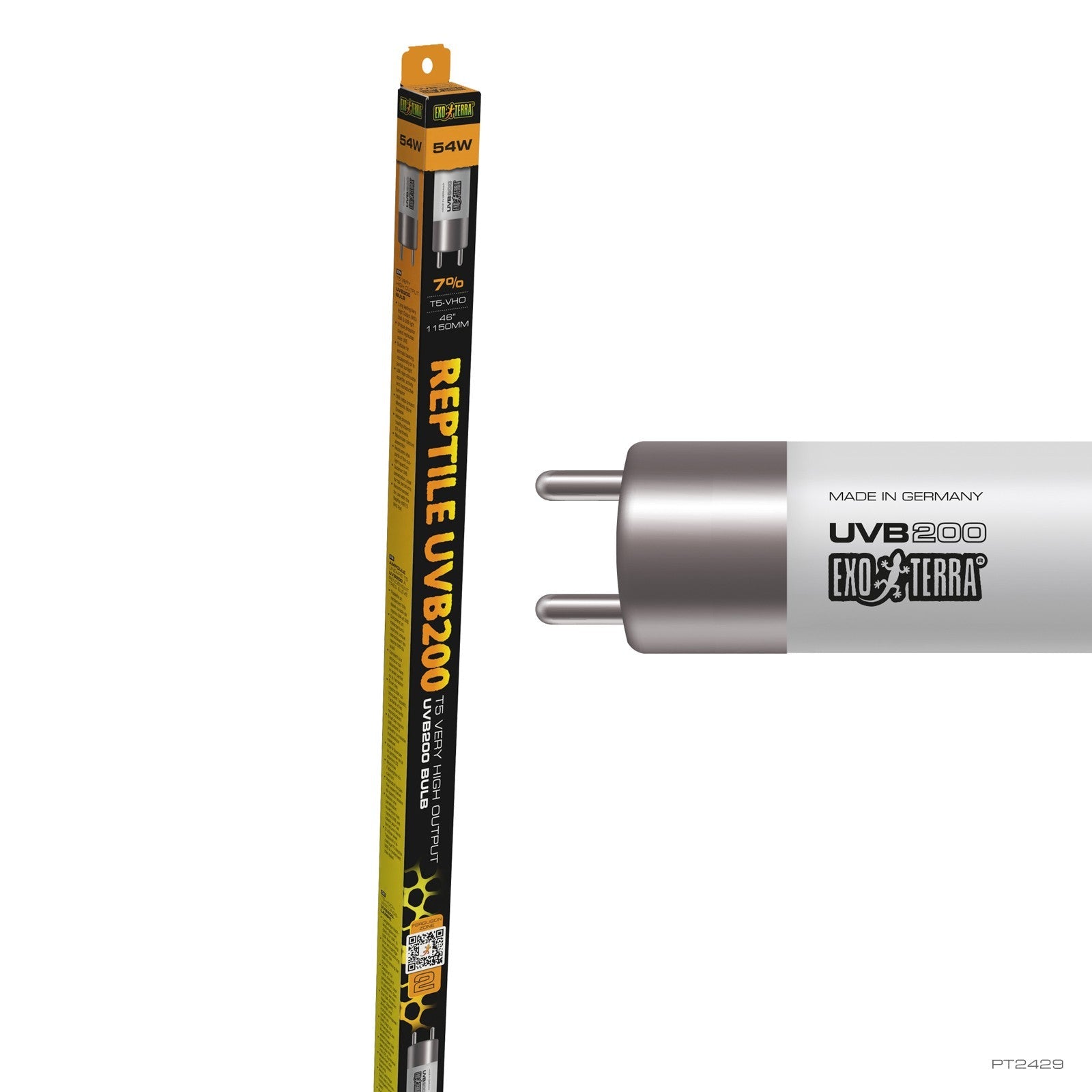 Exo Terra Reptile UVB200 VHO T5 Bulb 46"