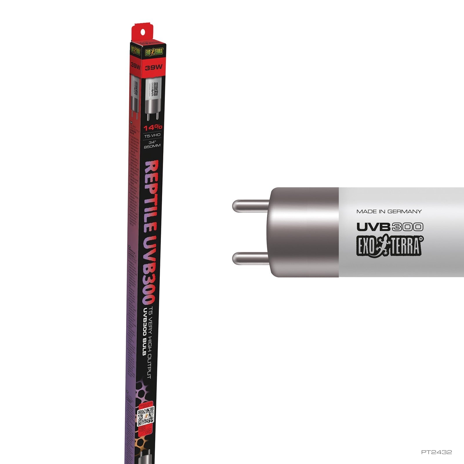 Exo Terra Reptile UVB300 VHO T5 Bulb 34"