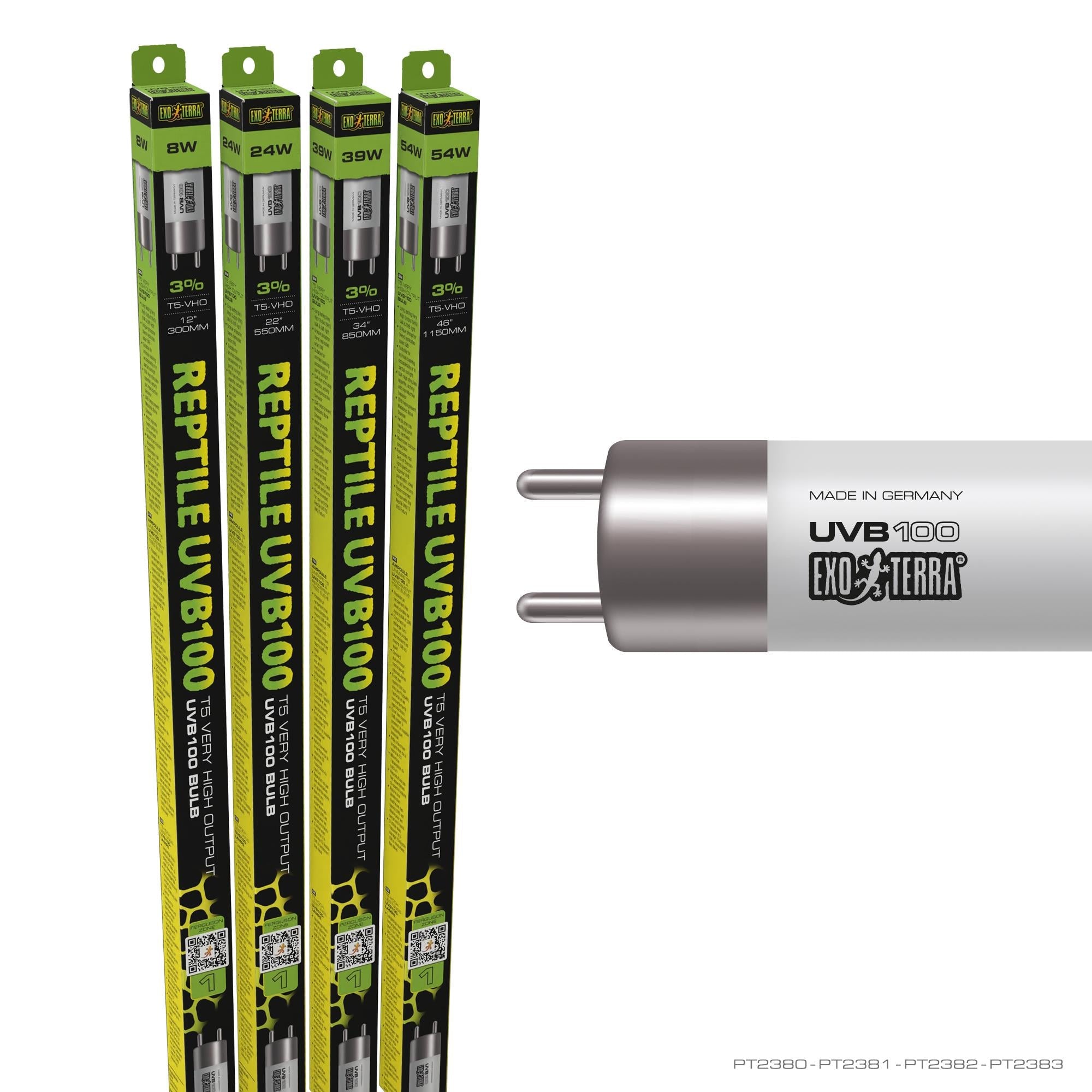 Exo Terra Reptile UVB100 VHO T5 Bulb 46"