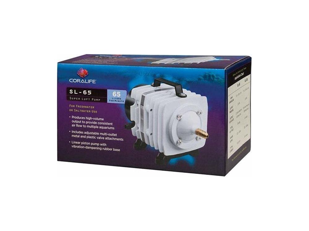 Coralife SL-65 Super Luft Air Pump White, 1ea Animals & Pet Supplies > Pet Supplies > Fish Supplies Coral Life