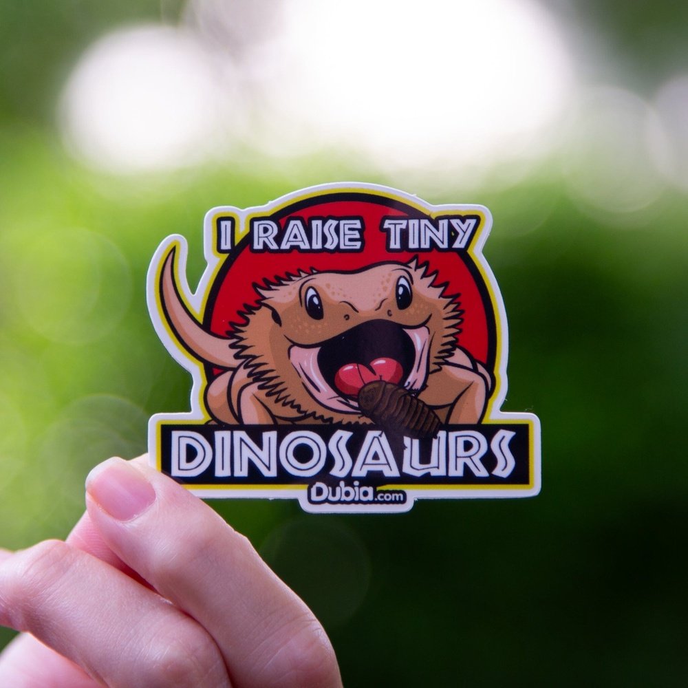 I Raise Tiny Dinosaurs Sticker