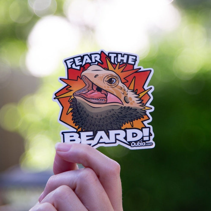 Fear the Beard! Sticker