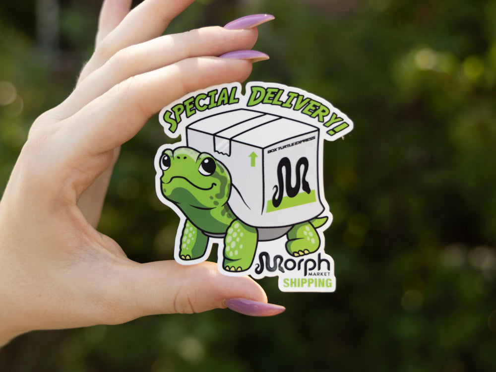 Special Delivery Sticker Dubia.com 