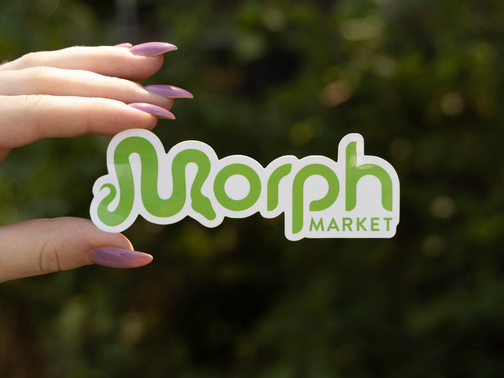 MorphMarket White & Green Sticker Dubia.com 