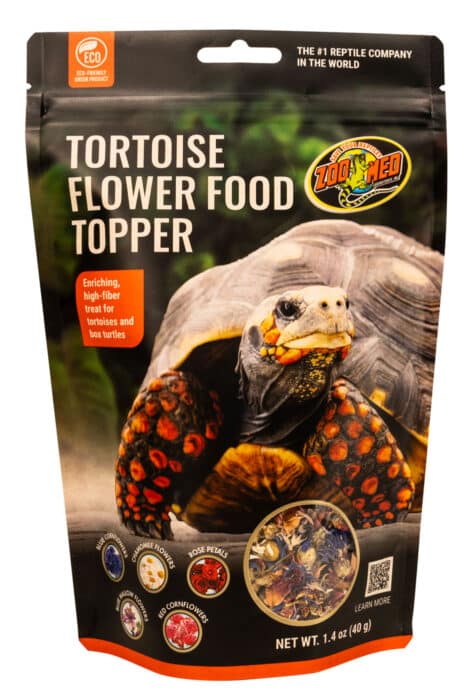 Zoo Med Tortoise & Box Turtle Flower Food Topper, 1.4oz