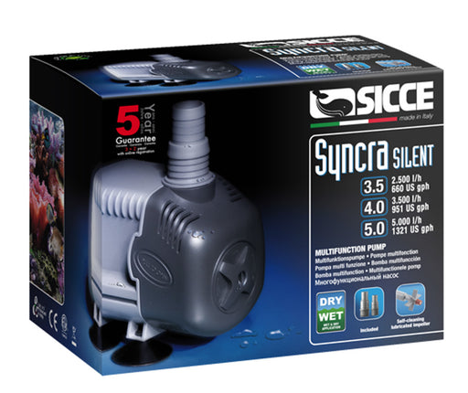 Sicce SYNCRA SILENT 5.0 Pump - 1321 GPH 1ea