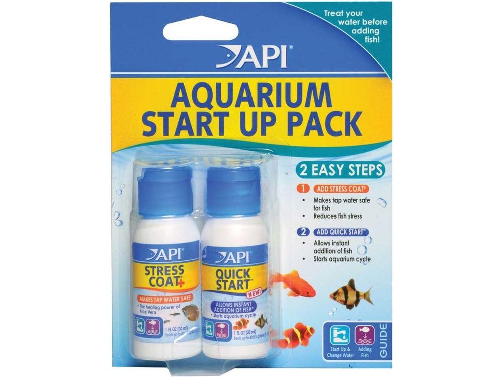 Api Fish Prodcots API Aquarium Start Up Pack - Beginner-Friendly Tank Setup