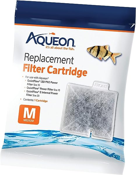 Aqueon Replacement Filter Cartridges, Medium - 1pk