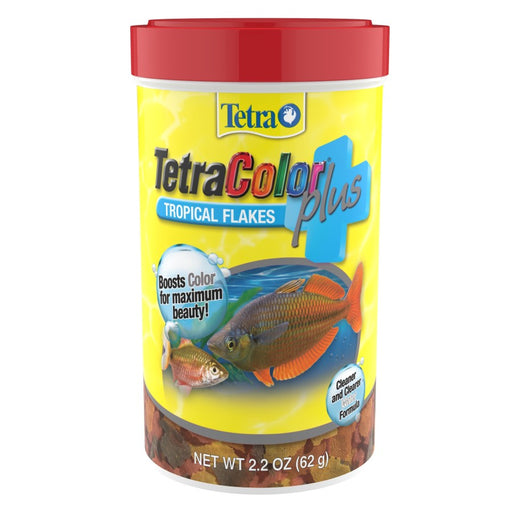 Tetra TetraColor Plus Tropical Flakes Fish Food 1ea/2.2 oz