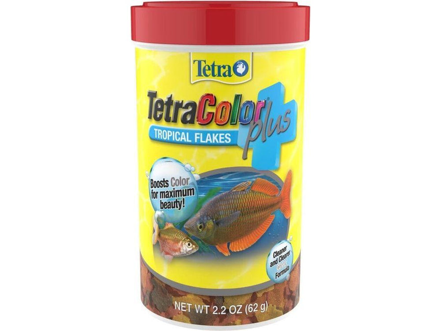 Tetra TetraColor Plus Tropical Flakes Fish Food 1ea/2.2 oz