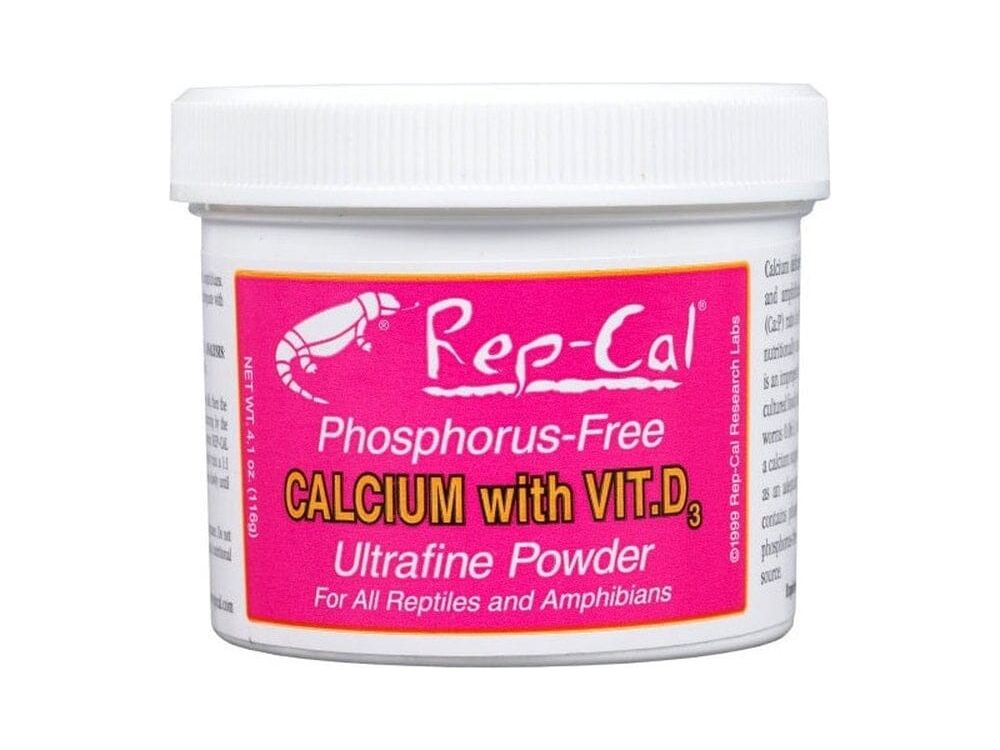 Rep-Cal Calcium with Vitamin D3 3.3oz | Reptile Calcium Supplement